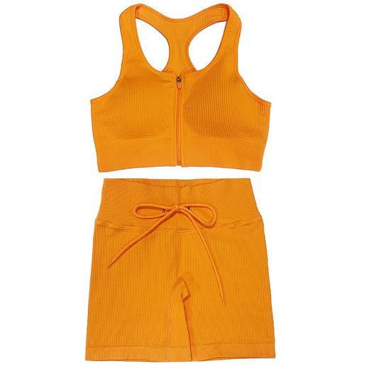 Conjunto Deportivo Mujer: Top y Shorts Costilla Ajustado - Image 4