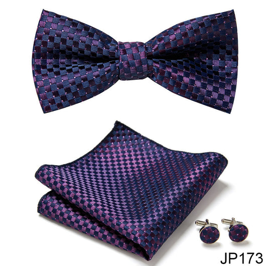 Traje Formal Elegante Coreano con Corbata de Moño - Image 13
