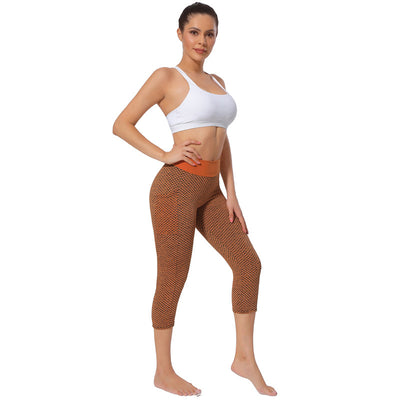 Pantalones de Yoga Cortos y Ajustados Efecto Durazno - Image 59
