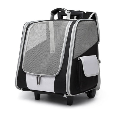 Mochila Transportadora Respirable para Mascotas con Ruedas - Image 18