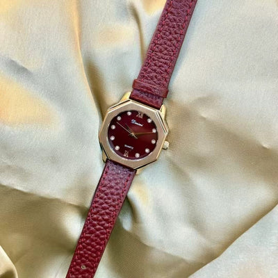 Reloj Elegante Alloy Ankela Rojo para Mujer - Image 26