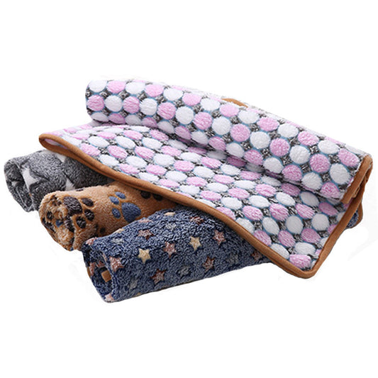 Manta Térmica Franela Estampada para Mascotas