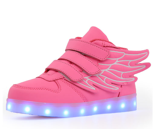 Zapatos LED Infantiles con Alas Luminosas y Carga USB - Image 8