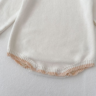 Suéter Infantil Otoño con Cuello de Encaje y Manga Larga - Image 13