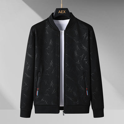 Conjunto Deportivo Casual de Dos Piezas con Cuello Alzado para Hombre - Image 4