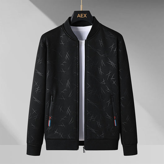 Conjunto Deportivo Casual de Dos Piezas con Cuello Alzado para Hombre - Image 4