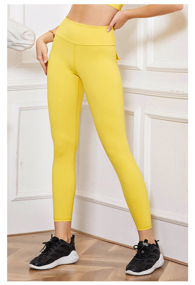 Pantalones Yoga Mesh Transpirables con Cintura Elástica - Image 11