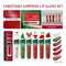Set de Gloss Labial Líquido Rojo Intenso