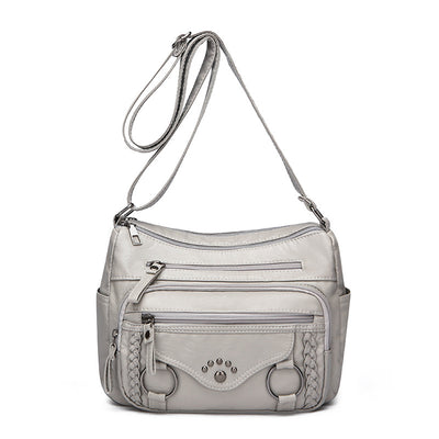 Bolsa Maternal de Cuero PU Suave con Diseño Avanzado - Image 9