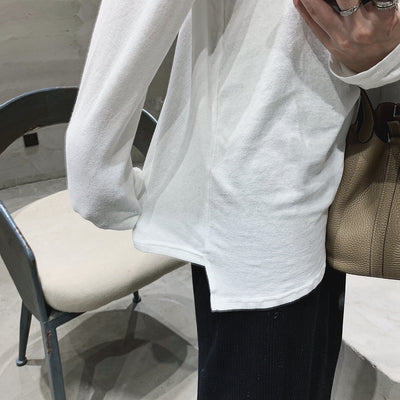 Blusa de Manga Larga con Corte Asimétrico - Image 12