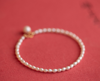 Pulsera de Perlas Naturales de Agua Dulce - Diseño Elegante Invierno - Image 12