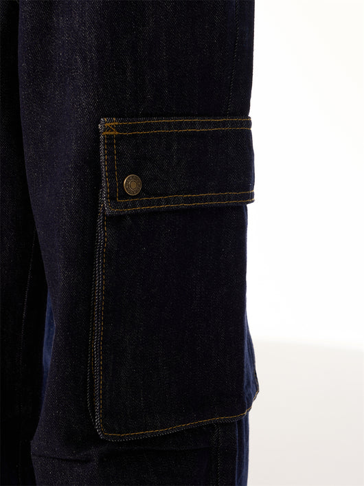 Pantalones Cargo Rectos de Pierna Ancha para Mujer con Múltiples Bolsillos - Image 11