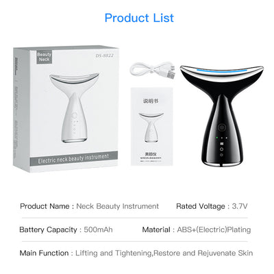 Dispositivo de Radiofrecuencia y Microcorriente para Rostro y Cuello con Terapia LED - Image 18