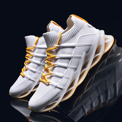 Tenis Casuales para Hombre con Suela Gruesa y Tejido Volador Transpirable - Image 4