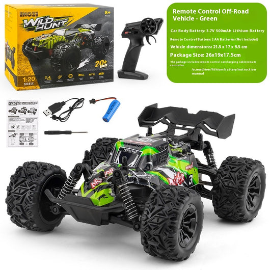 Auto Control Remoto 4x4 Todoterreno de Alta Velocidad con Ruedas Grandes - Image 18