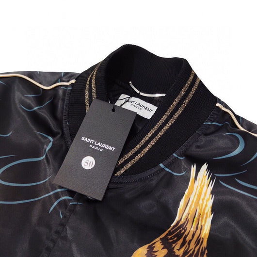 Chaqueta Bomber de Seda Estilo Urbano Unisex - Image 15