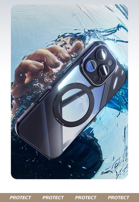 Funda Transparente con Espejo Magnético para Teléfono - Image 13