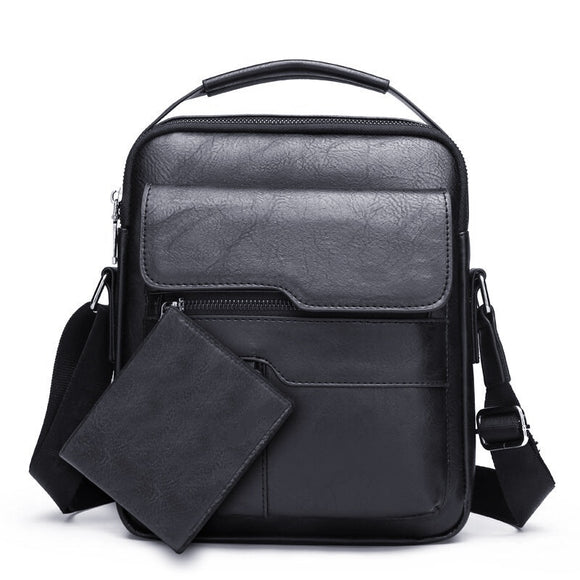 Bolsa Mensajero Retro para Documentos - Estilo Vintage para Hombre