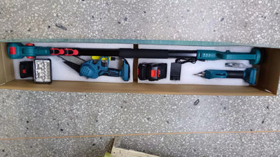Motosierra Eléctrica Recargable de Batería Litio para Jardín - Image 13