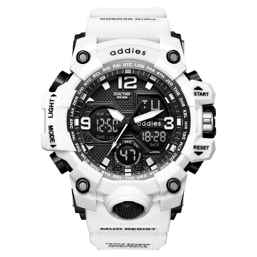 Reloj Deportivo Digital Estudiante Pantalla Dual Multifunción