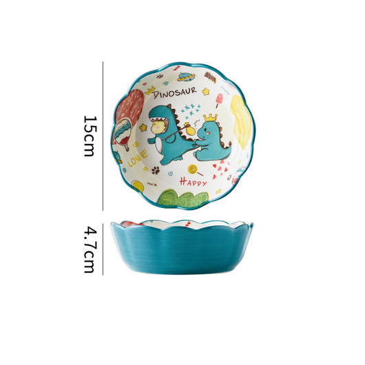 Juego de Platos de Cerámica Infantil con Diseños Animados - Image 28