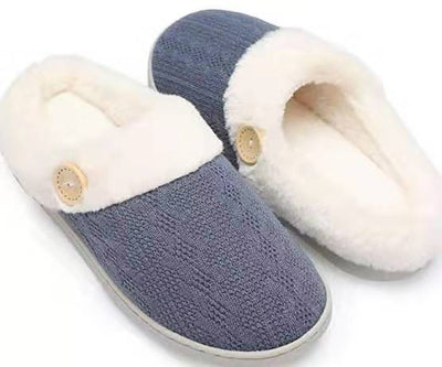 Pantuflas de Algodón y Lana - Zapatillas de Confinamiento Estilo Europeo - Image 14