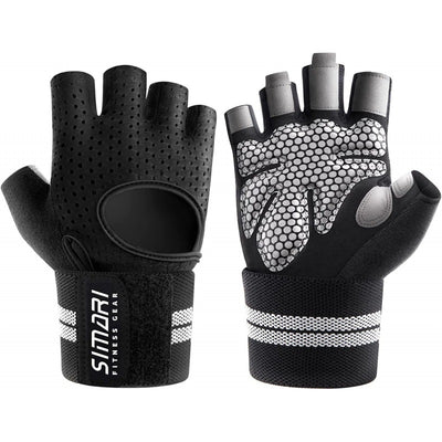 Guantes de Fitness para Hombre con Dedos Cortos - Image 2