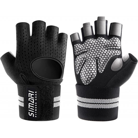 Guantes de Fitness para Hombre con Dedos Cortos - Image 2