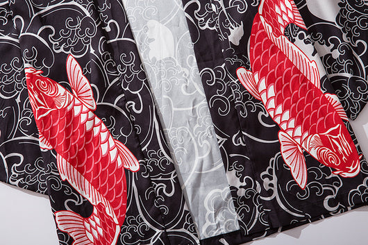 Kimono Retro Japonés de Manga 3/4 - Estilo Relajado y Trendy - Image 5