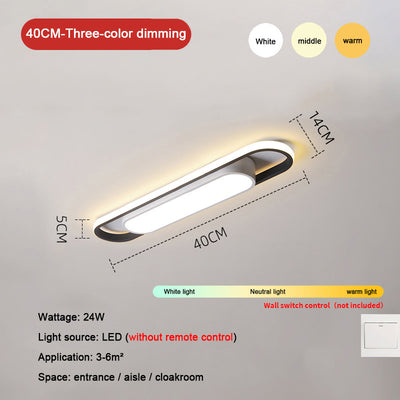 Lámpara de Techo LED Rectangular Minimalista - Image 4