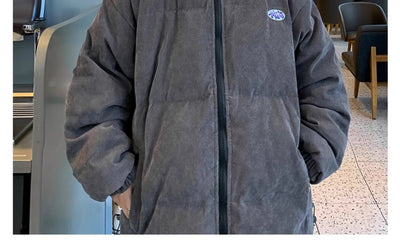 Abrigo Hombre Retro Oversized con Cuello Alto Reforzado - Image 7