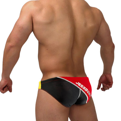 Traje de Baño Ajustable con Combinación de Colores para Hombre - Image 12
