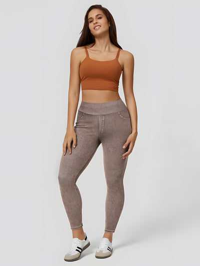 Pantalones Deportivos Versátiles con Doble Bolsillo para Running, Yoga y Uso Casual - Image 9