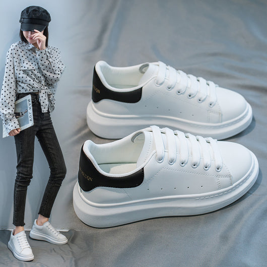 Zapatos Plataforma Respirable con Aumento de Altura - Microfibra Versátil para Mujer