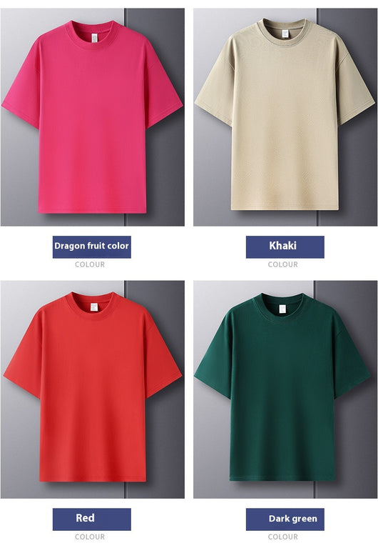 Playera de Algodón Manga Corta para Hombre 230g - Image 41
