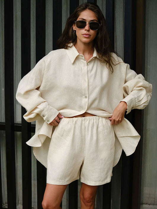 Blusa Suelta de Manga Larga para Mujer - Image 7