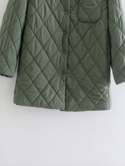 Abrigo Reversible Cálido para Invierno con Bolsillos y Solapa - Image 5