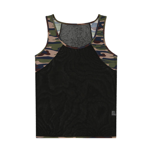 Playera de Yoga Deportiva para Hombre con Malla y Bloques de Color - Image 7