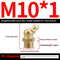 M 10*1 10 Piezas