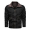 Chaqueta Denim Acolchada Oversize para Hombre Talla Grande