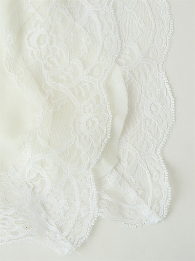 Vestido de Encaje con Abertura Lateral y Tirantes Ajustables - Image 18