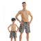 Traje de Baño Familia a Juego - Pantalones de Playa Secado Rápido
