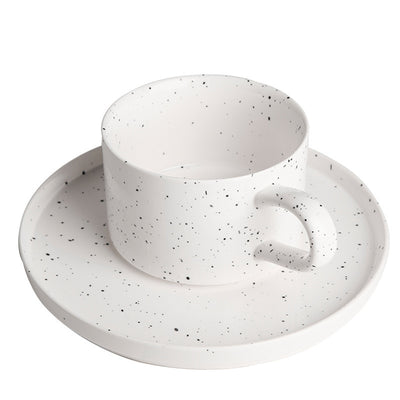 Taza de Café de Cerámica con Tapa y Cuchara - Image 7