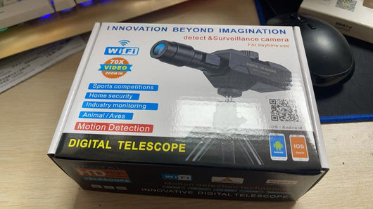 Telescopio Portátil con Conectividad WiFi y Monitoreo Remoto - Image 8