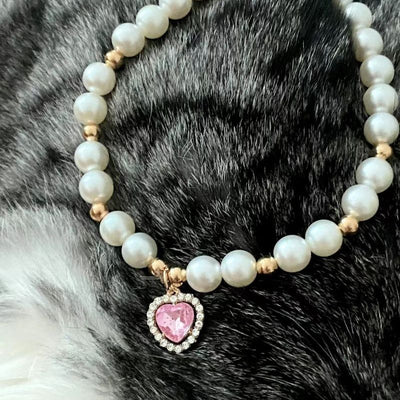 Collar de Perla Gato Celebridad de Internet - Image 7