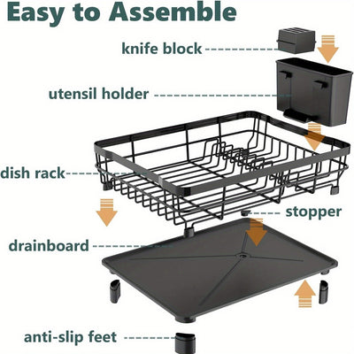 Escurridor Organizador Multiusos para Platos, Tazones y Cubiertos - Image 3