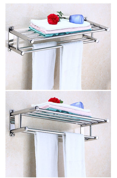 Toallero de Acero Inoxidable 304 Portátil para Baño - Image 15