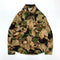Camisa de Trabajo Camuflaje Hombre Estilo Japonés Retro Lavado Amekaji Algodón Manga Larga