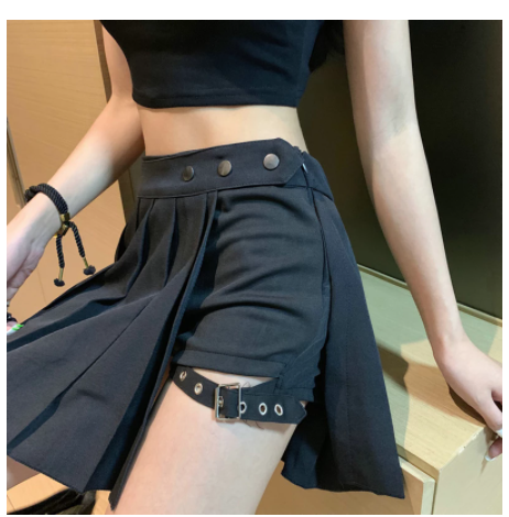 Falda Táctica Cuadriculada para Mujer - Estilo Cool para Verano - Image 10