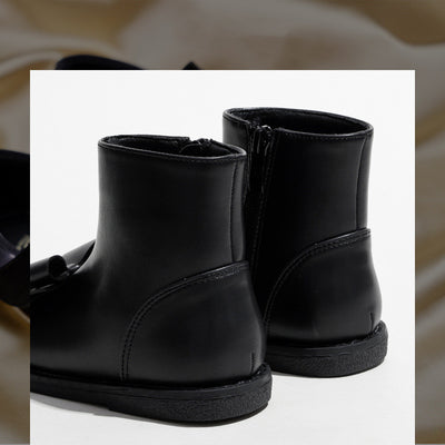 Botas Infantiles con Cierre de Cremallera Estilo Británico - Image 6